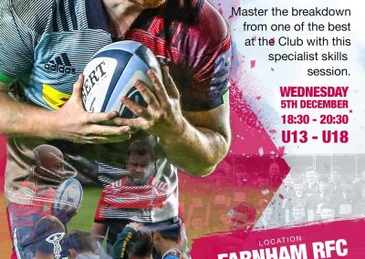 Harlequins Masterclass Coaching Session