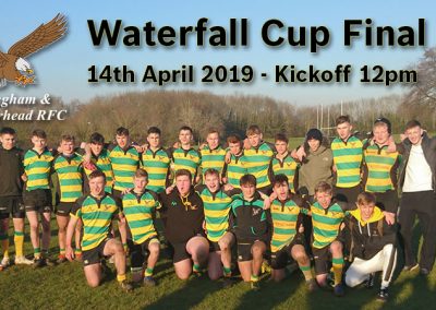 Support the Colts Waterfall Cup Final