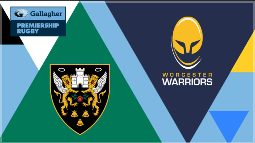 Northampton Vs Worcester- Friday 22nd October 2021