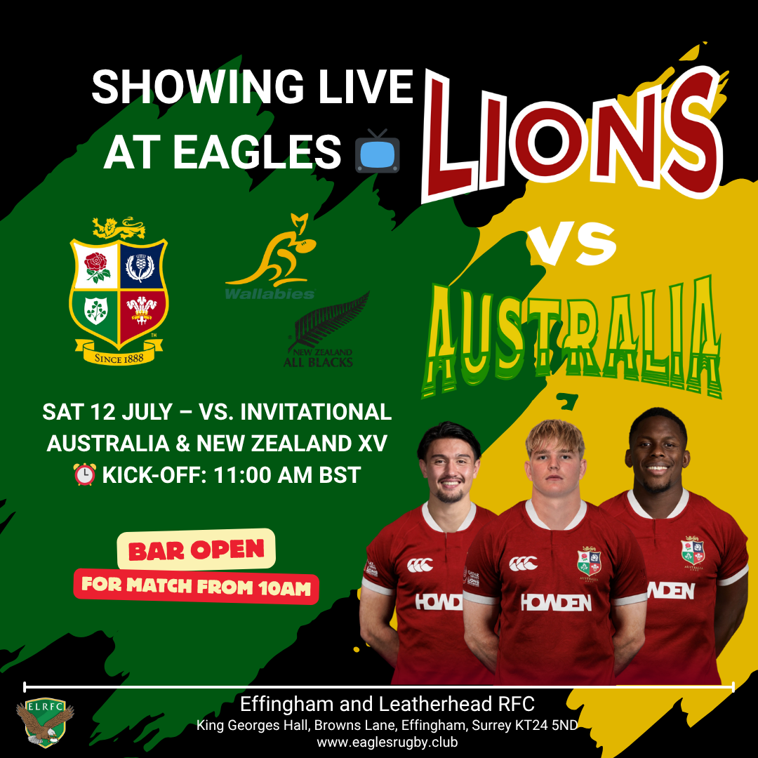 Lions vs Aus/NZ XV 12th JUL
