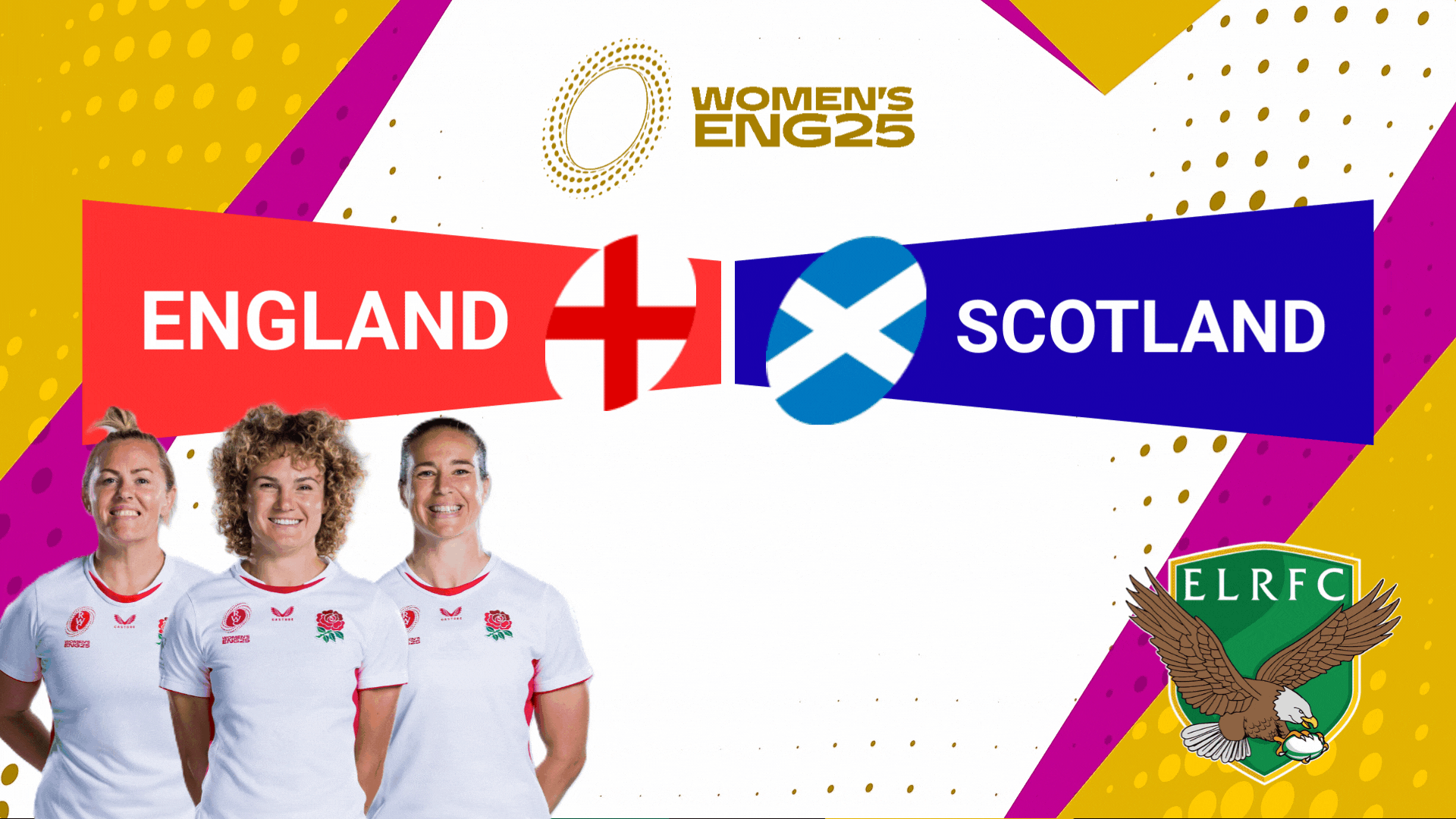 On Screen Womens RWC – England v Scotland Quarter-Final