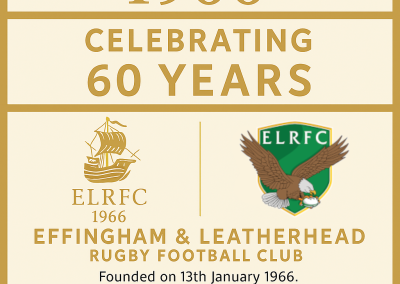 ELRFC 60th Anniversary Year